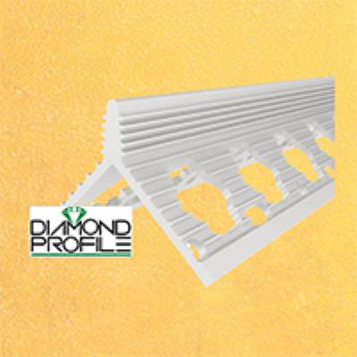 פינה טיח PVC P1000  אורך 3.00 מטר  מעגל