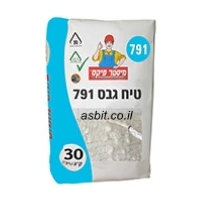 טיח גבס 791 במשטח 50 שקים של 30 ק"ג מ.פיקס כולל הובלה