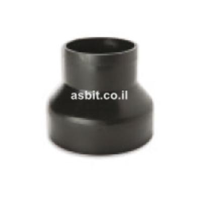 מצרה צירית  110/63  HDPE