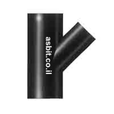 מסעף 110/50  45 מעלות HDPE