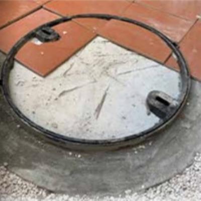 מסגרת + פקק קוטר 40 ס"מ שקוע   עומס  A15 איגרא