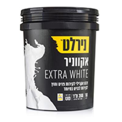 אקווניר 18 ליטר EXTRA WHITE לבן נירלט