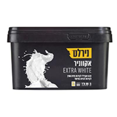 אקווניר 5 ליטר EXTRA WHITE לבן נירלט