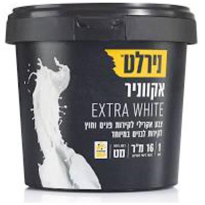 אקווניר 1 ליטר EXTRA WHITE לבן נירלט
