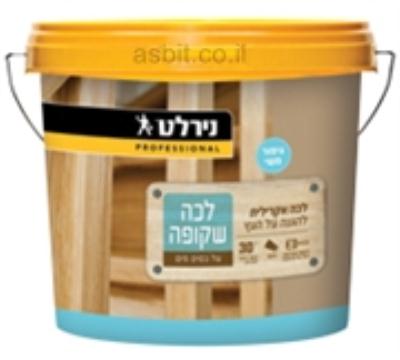 לכה ב.מים שקוף משי  3 ליטר  נירלט