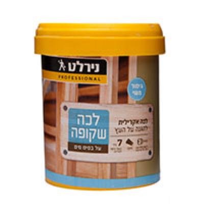לכה ב.מים שקוף מט  750 מ"ל  נירלט
