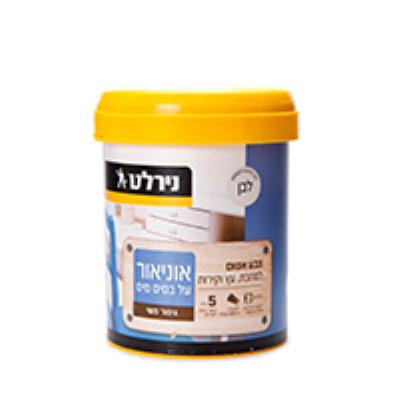 אוניאור ב.מים  3/4 ליטר משי שחור RAL9005 נירלט