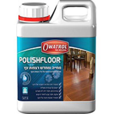 פוליש לפרקט ב"מ 1 ליטר  POLISHFLOOR Owatrol סאן דק