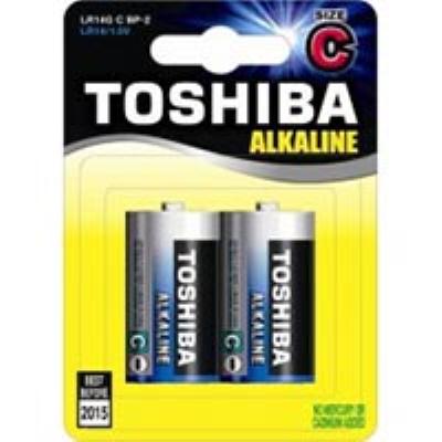 סוללה  C זוג  TOSHIBA 1.5V