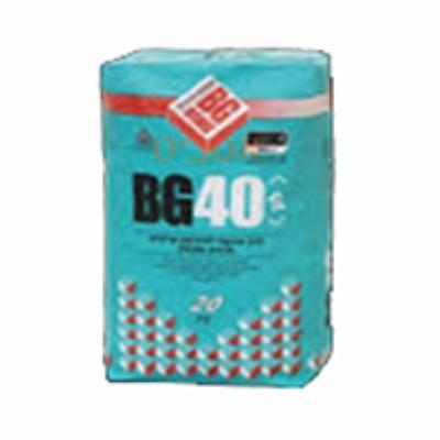דבק קרמיקה בי ג'י 40 לבן במשטח 80 שקים של 20 ק"ג כולל הובלה