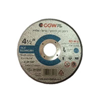 דיסק DLX לברזל "4.5 * "1/16 גמל