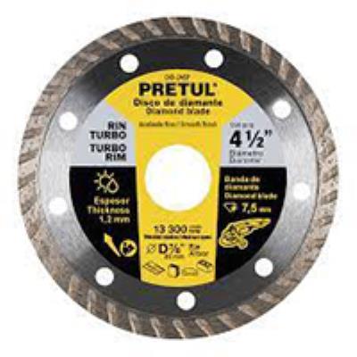דיסק יהלום "4.5 מחורץ TRUPER PRETUL