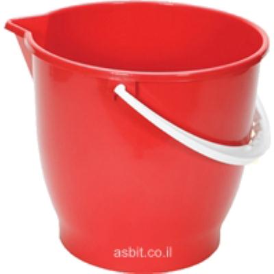 דלי פיה צבעוני 12 ליטר